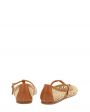 Ancient Greek Sandals Балетки Aerati в сетку, цвет бежевый - миниатюра 5